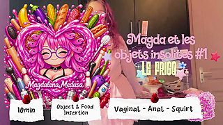 Magda & Unusual Objects in the Fridge - Anal Vaginal Squirt