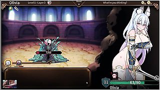 Arena Story Rouge And Princess Knight - I'm Horny And These Monsters Are Destroying My Armor