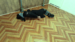 The Targeted Office Lady Was Tied up with Tape