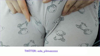 Cameltoe- Puffed Pussy- Swollen Pussy- Pajamas- Turkish Porn