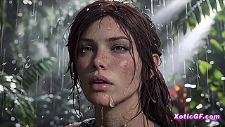 Lara Croft’s First Encounter with an African Tribal Group