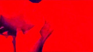 Inhale Job by Amateur PLUMPER COUGAR. She deepthroats like a PROFESSIONAL! Crimson Light Vids #7 part 1