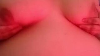 Lush cougar Solo funbags toying GLOBES NICHE HOOTERS FETISH for orbs paramours