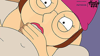 Family Guy Meg FULL VIDEO Riding CREAMPIE Crossover Rick and Morty