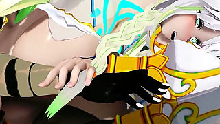 Genshin Impact - Dendro Archon Rukkhadevata X Hilichurl Sex - 3D Hentai Animations