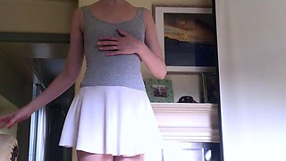 Brunette amateur homemade webcam ass