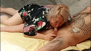 deep blowjob with cum swallowing #14