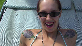 This Was My Shoot at the Pool