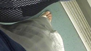Horny Stepmom Touch a Stranger in Train! Should I Tell My Stepdad This?