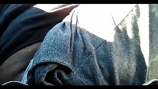 Horny Black Queen Suga Squirts with Dildo in Car - Solo Masturbation HD