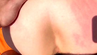 Cuckold Husband Films His Girl's Orgasm at a Nude Beach