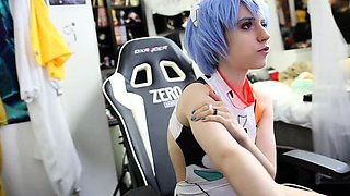 Teen babe sucks and jerks horny dudes dick