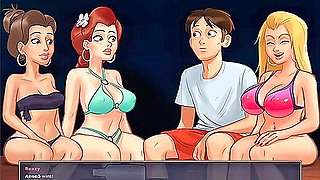 2 Girls Trick Her First Time Gone Wild! With Car Toon