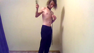 Spanking My Delicious Asshole Wmy Hairbrush