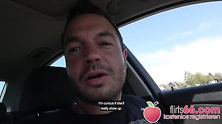 Pick up action with ideal Samantha Kiss from POV Pickups