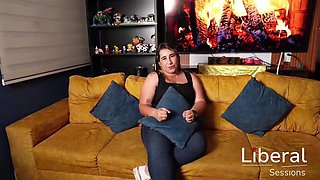 COUGAR with fat baps porks a stranger in a fucktape