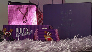 Naughty Elf's Forbidden Toy Theft Petite Cutie Overloaded with Orgasms!