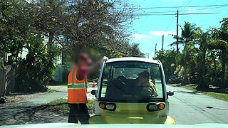 BANG-Adalind Gray's Golf Cart Breaks Down And She Needs