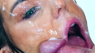 Maddie Wren Sloppy Blowjob Featuring Jonni Darkko