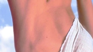 Great Big Boobs On Masturbating Redhead
