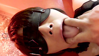 Mayu No64 10 Minutes Penis Blindfold V Sign, Squirting, Convulsions, Big Clitoris, Deep Throat, 2 Hole Sex,, Cleaning