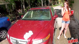 Skinny stunner amazing porn video