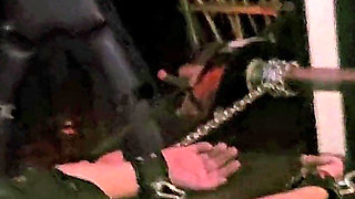 Stina Stone Femdom Handjob Tease Denial Facesitting by Mistress in Leather Gloves Part 1