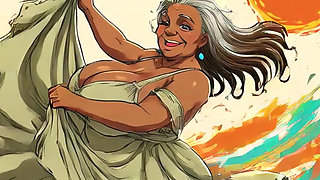 Big Boob Grans Dancing Animation