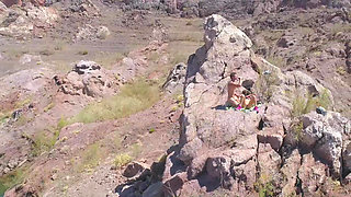 Fucking and Sucking on top of a mountain