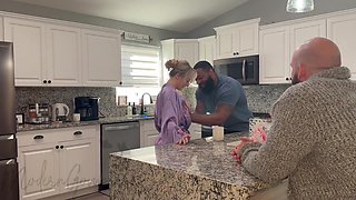 Cuckold Watches Mature Screw His Boss