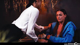Veronica and Josephine's anal creampie sex