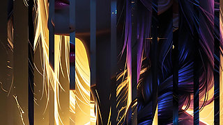 Void Empress Rising From Dark Matter with Golden Astral Threads Cosmic Fantasy Ai Art Slideshow