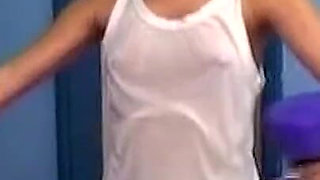 Blonde MILF Gets Pounded Hard by Gym Hunk