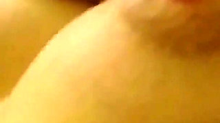 Crystal milks her breasts # 1
