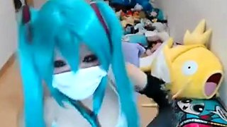 Miku Hatsune Asian Amateur Webcam Show