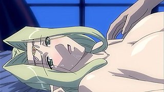 Anime hottie bends over to get her cunt fucked hard and deep