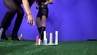 Megan And Lucie Mega Dominatrix Destruction FemDom