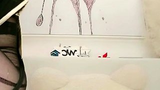 Cute amateur masked asian teen girl toying pussy on cam