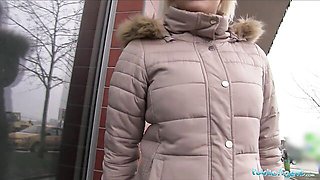 Stylish Lucy's big cock action