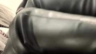 Mistress Lilin - Cum For My Leather Tease And Joi