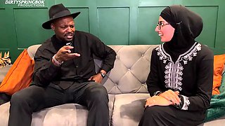Hijabi Is Blessed by Priest Dimitri's Holy Water