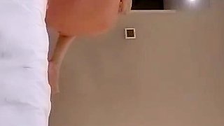 Cute amateur Asian web cam girl teases her great body