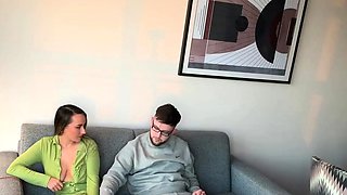 Roommate's Hardcore Fuck and Cum Shower