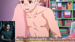 Japanese Anime Reaction Momo Chan and Okarun