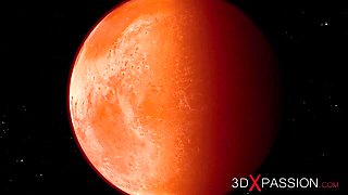 Gorgeous dream girl - 3d animation scene - 3DXPassion