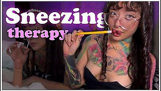 Hot Doctor Gives You Sneezing Therapy