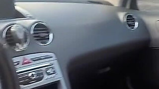 Busty Asks for Uber and Wants to Pay with Sex and Blowjob