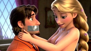 Rapunzel getting fucked by Flynn Rider - Animated Porn (HD)