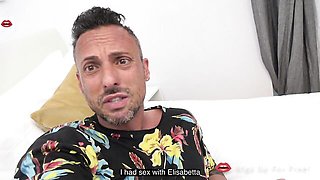 Sophisticated Lara De Santis at pov blowjob sex