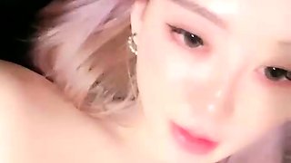 Amateur asian teen licks ass and sucks cock